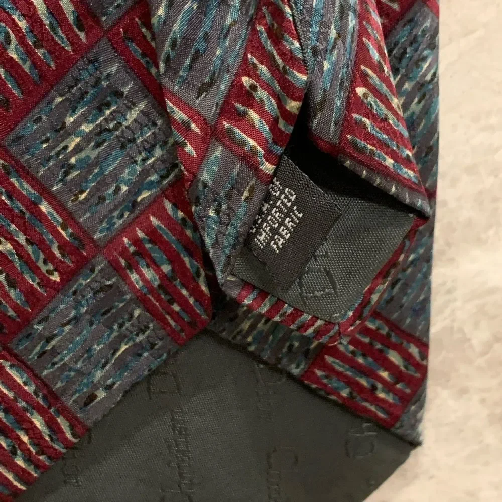 Christian Dior Mens Geometric Tie